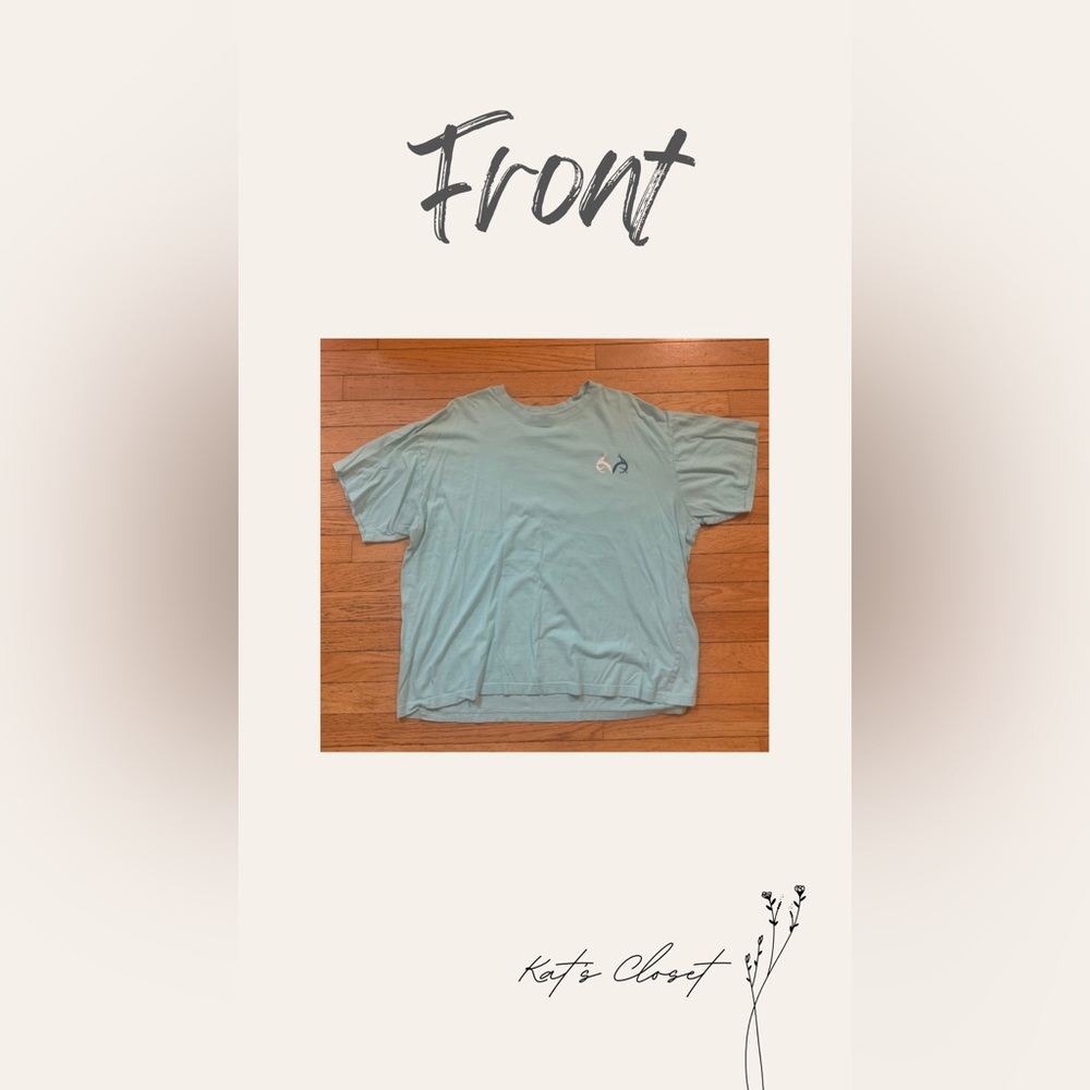 Women’s RealTree Baby Blue Comfort Tee